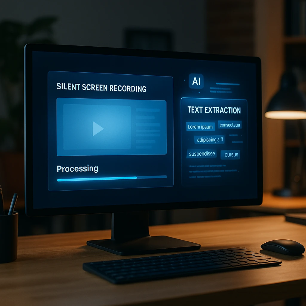 ビデオOCRソフトウェアを使用してサイレントビデオからテキストを抽出する