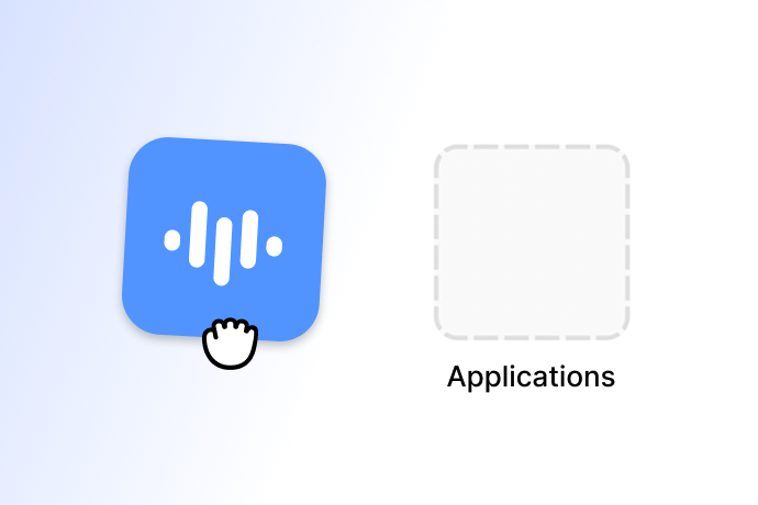 Drag ScreenApp icon to Applications folder