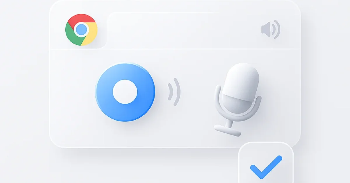 How to Screen Record on Chrome With Sound: Tab Audio, Microphone, and System Audio
